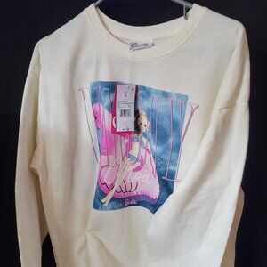 BARBIE cream color sweater size large